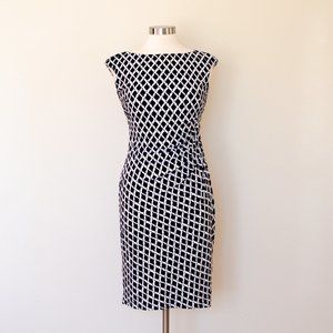Lauren Ralph Lauren Black and White print Dress